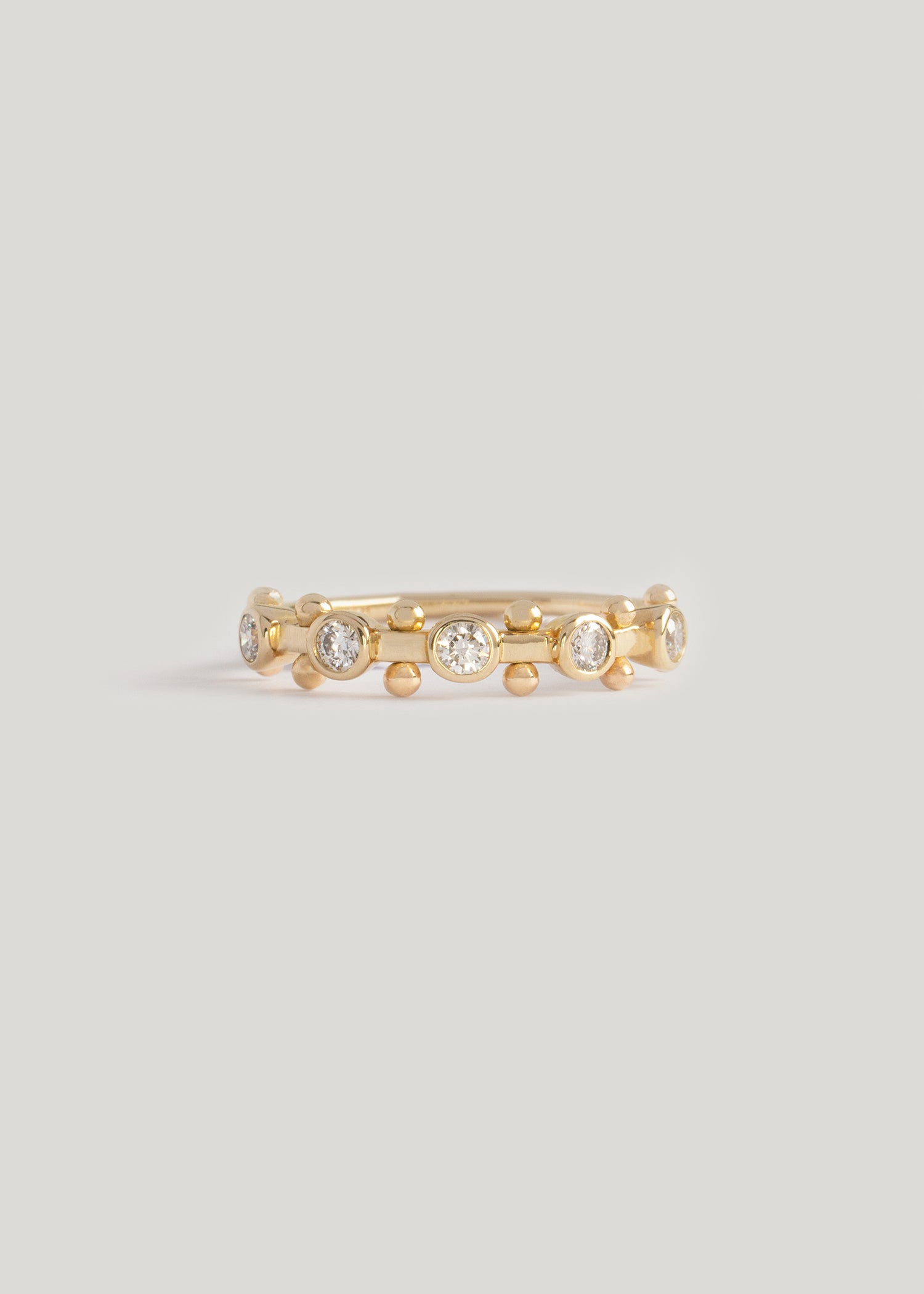 5-Stone White Diamond Koemi Ring – M. Hisae