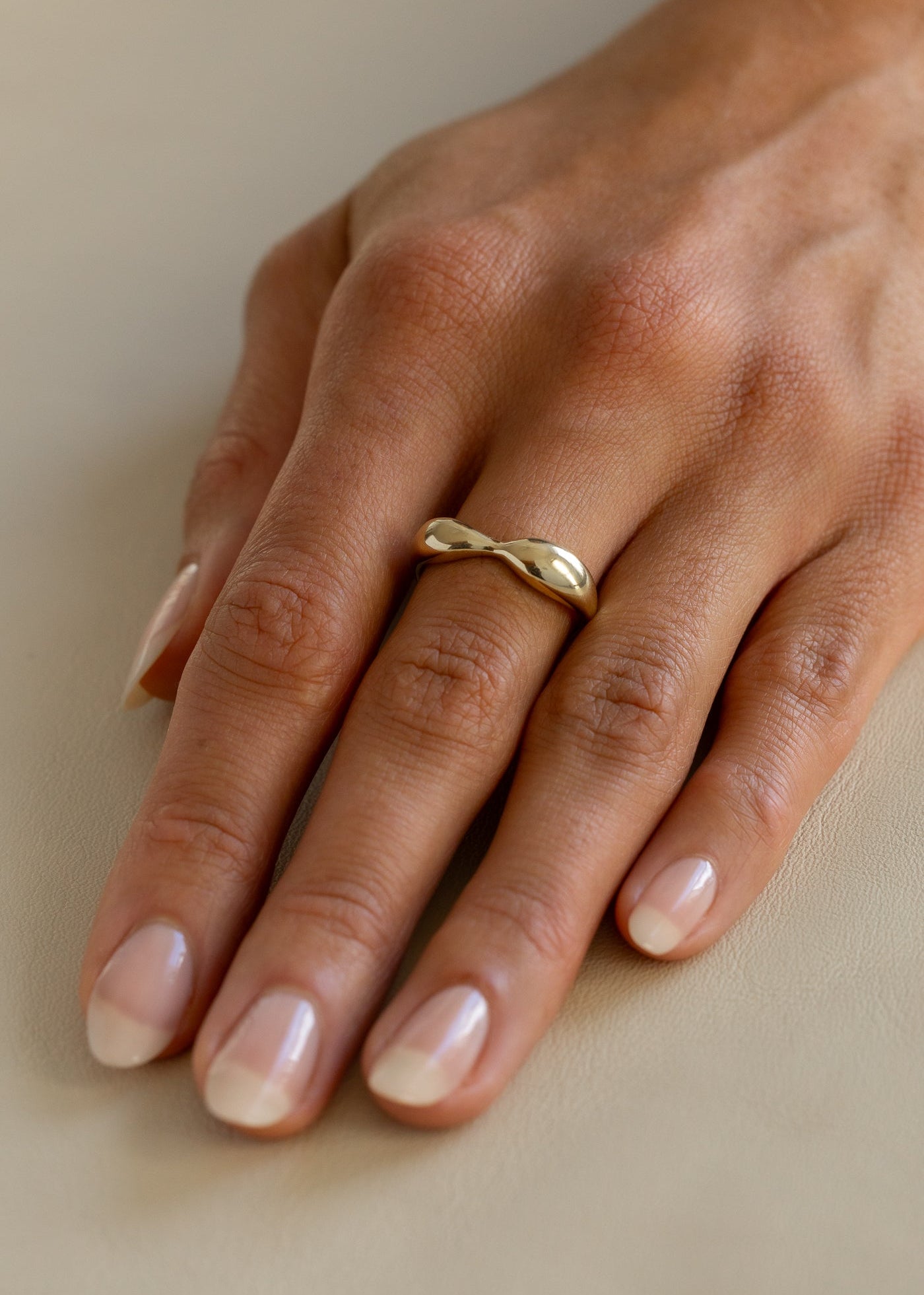 PREORDER: Figure Ring in 10k & Silver