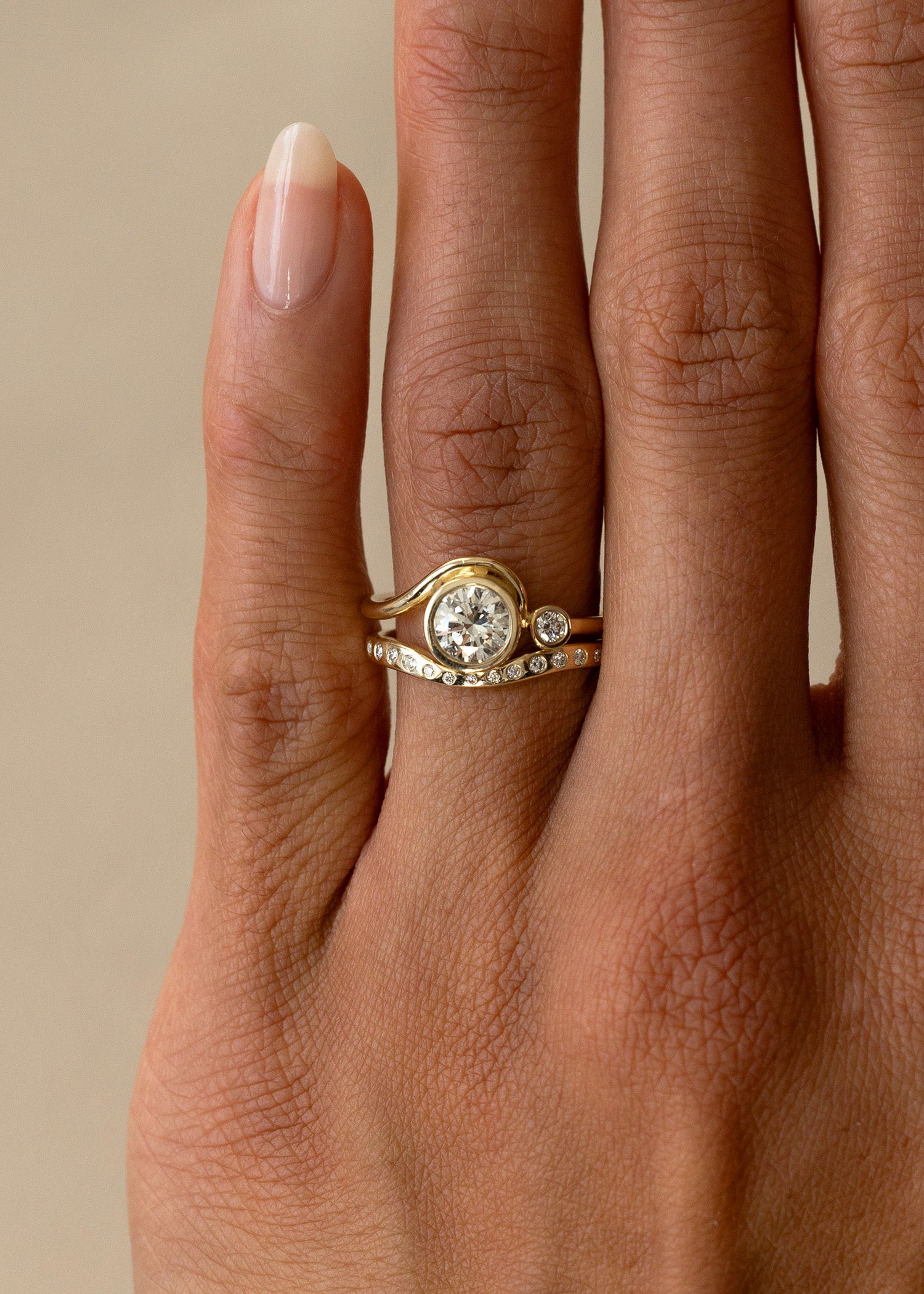 White Diamond Masumi Ring