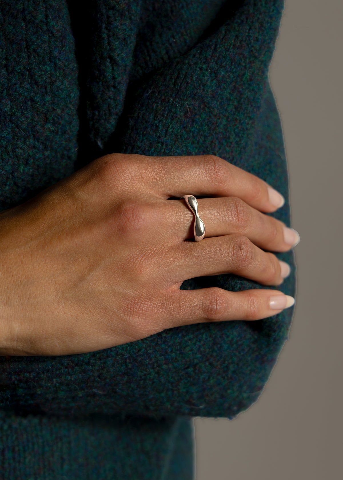 PREORDER: Figure Ring in Sterling Silver
