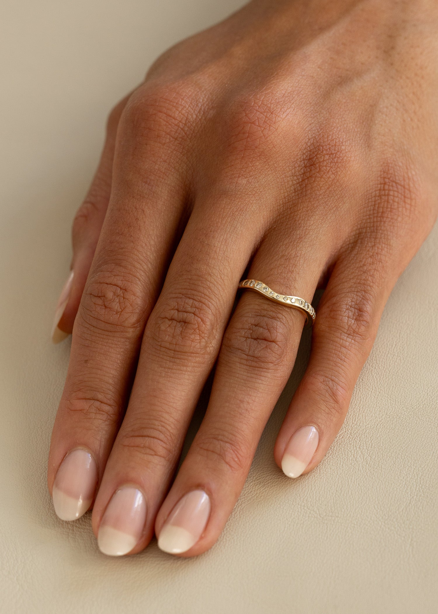 Champagne Diamond Lana Band