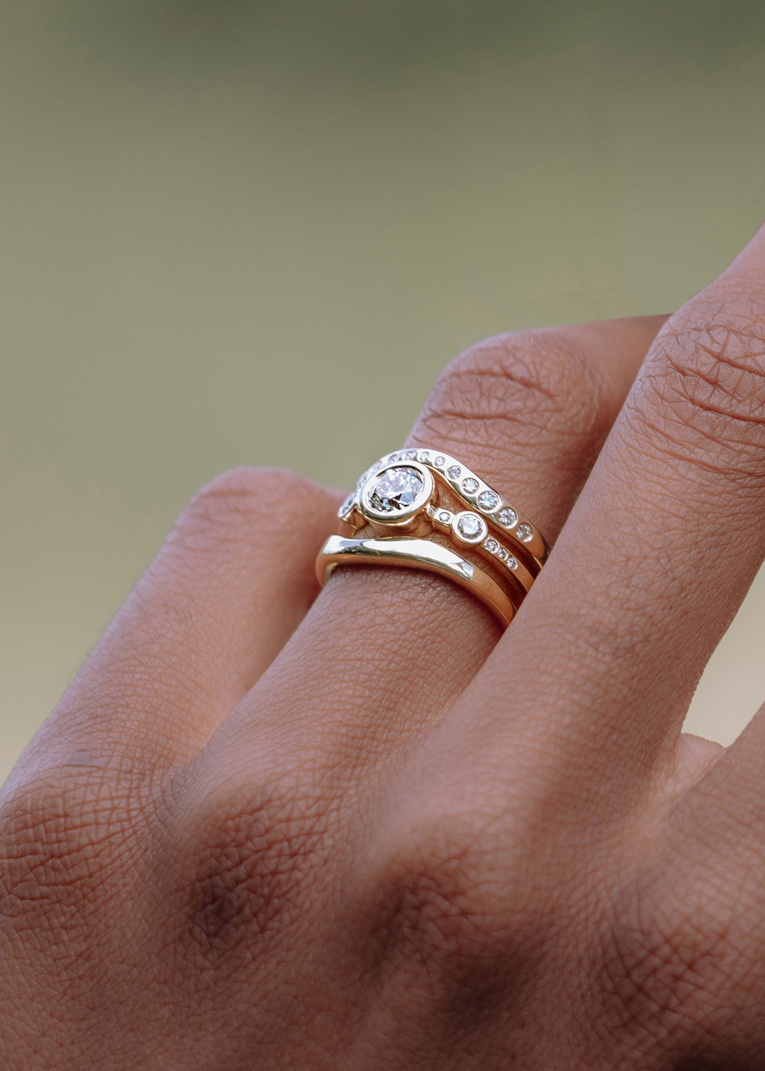 In Stock | White Diamond Classic Lana Band
