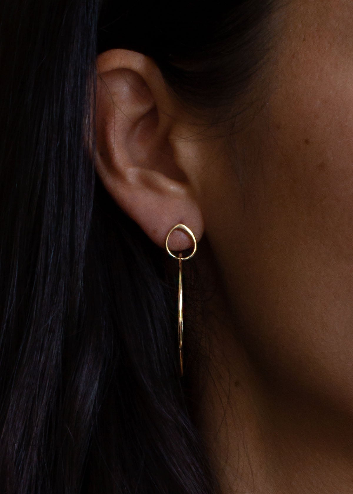 In Stock | Large Lilia Hoops