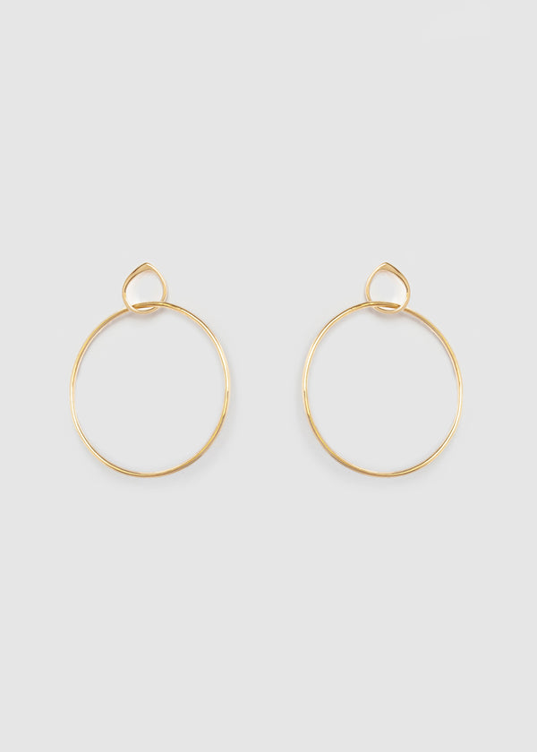 In Stock | Large Lilia Hoops