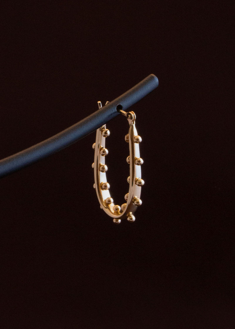 Medium Kumi Earrings with Hinge