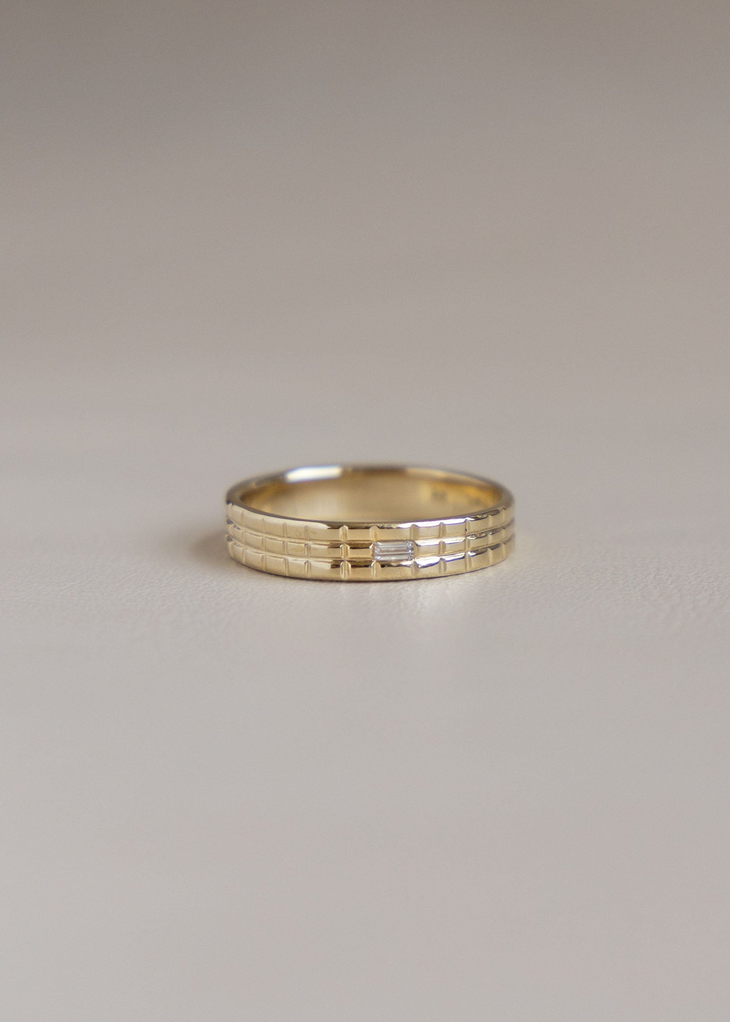 In Stock | Diamond Baguette Medium Shoji Band