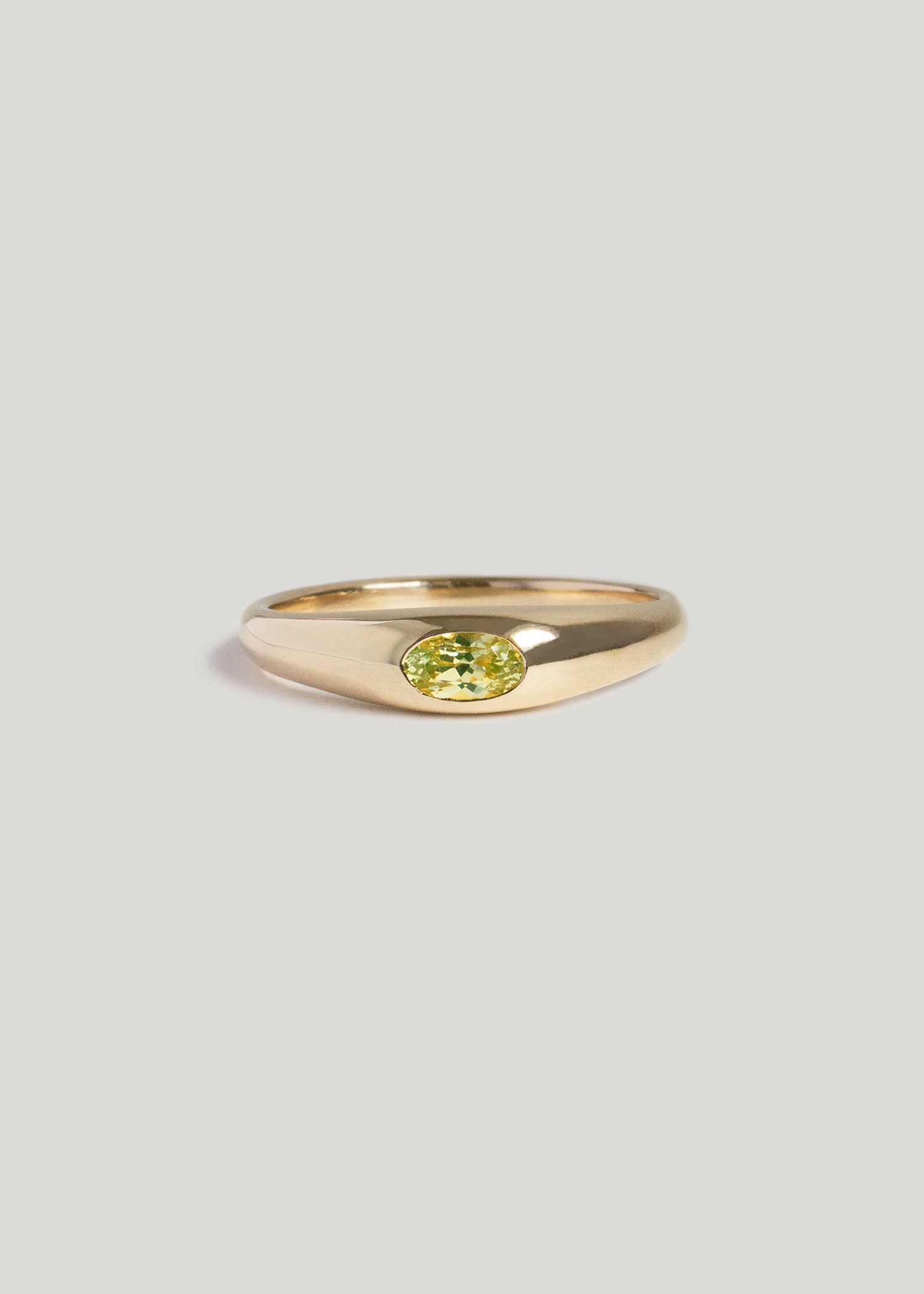 Yellow/Green Sapphire Petite Risa Ring