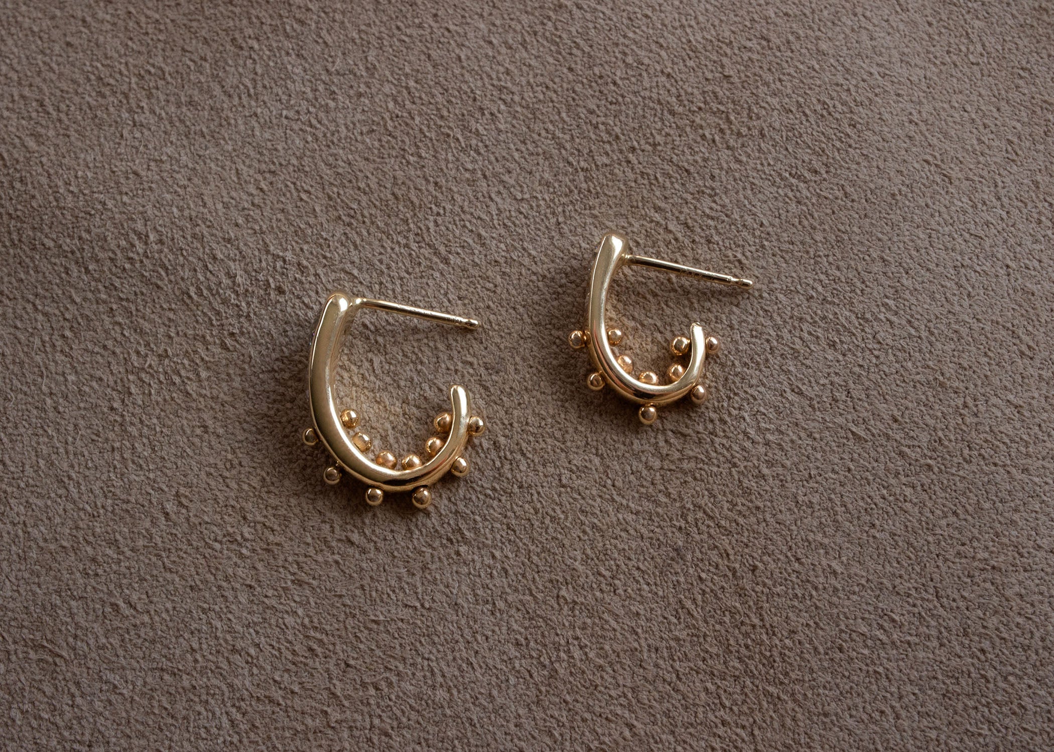 In Stock | White Diamond Petite Suki Ear Huggers