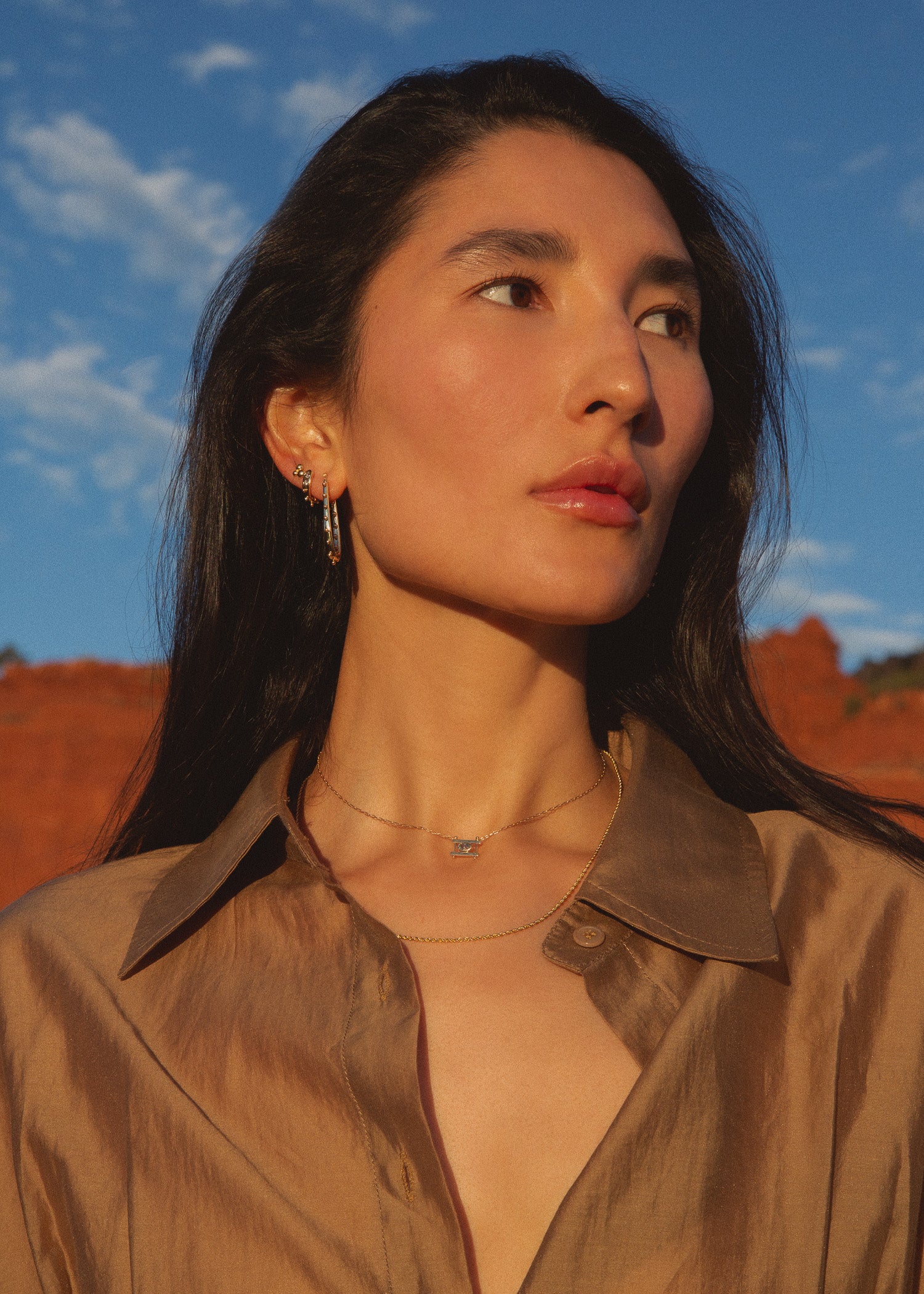Large Kumi Earrings
