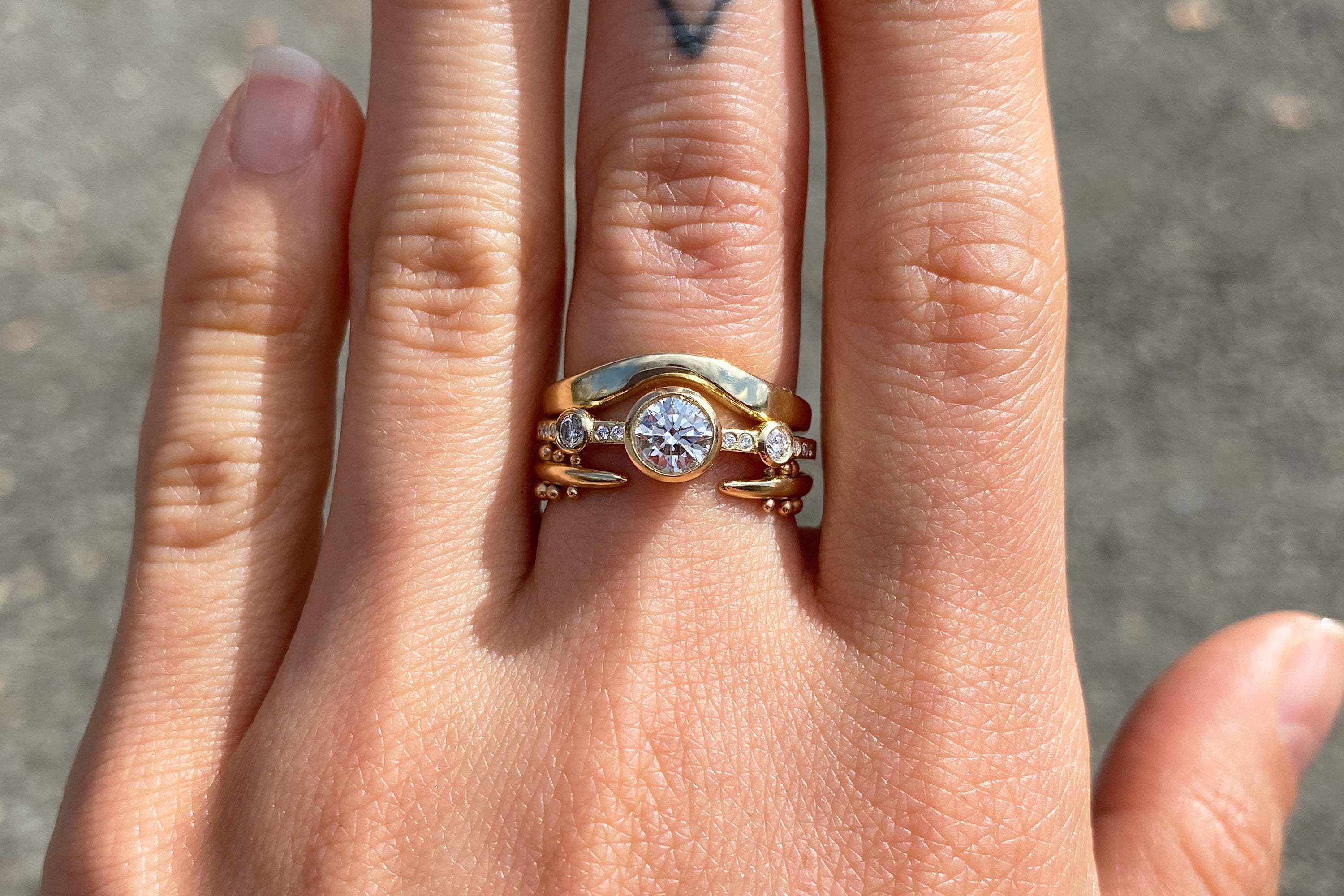 Plain Kuli Ring – M. Hisae