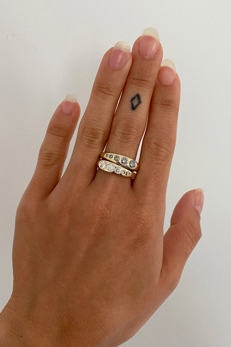 White Diamond Lila Suprima Ring
